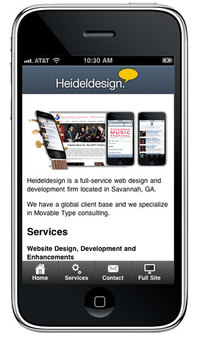 HD Mobile Site