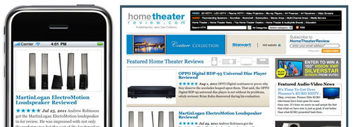 Home Theater Review Mobile