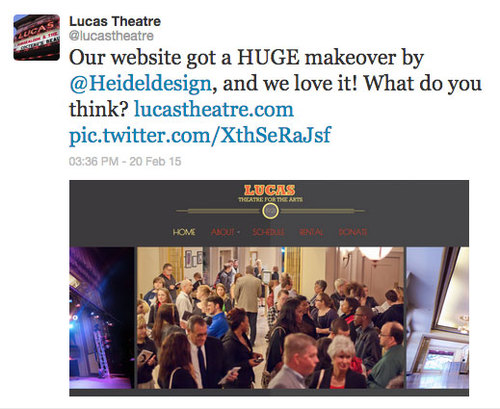 Lucas Theatre Twitter