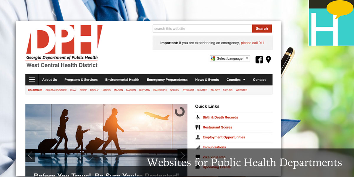 websites for public health